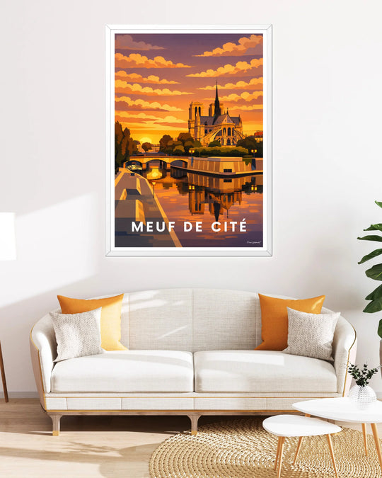 Affiche Paris - Meuf de cité