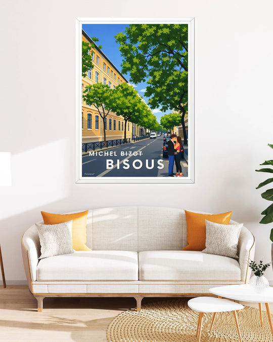 Affiche Paris - Michel Bisous