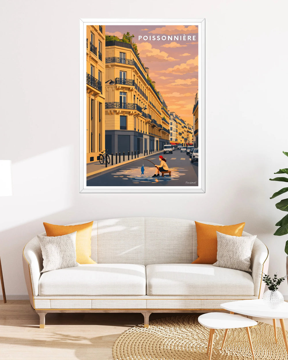 Affiche Paris - Poissonnière