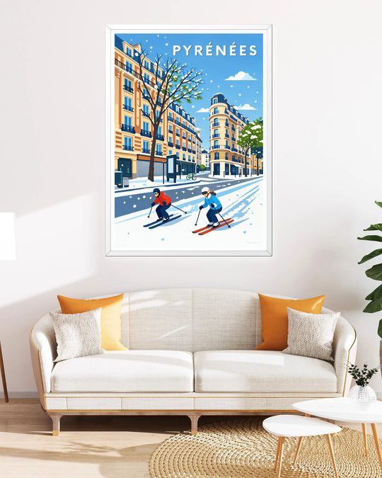 Affiche Paris - Pyrénées