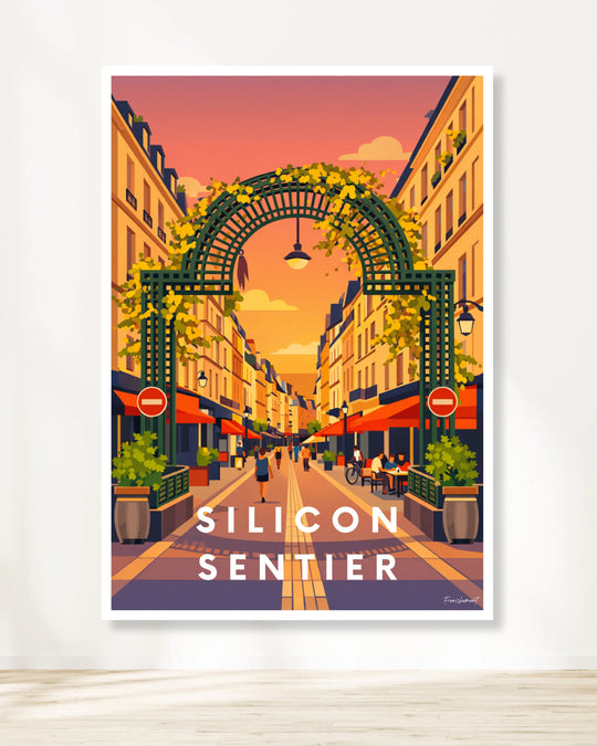 Affiche Paris - Silicon Sentier