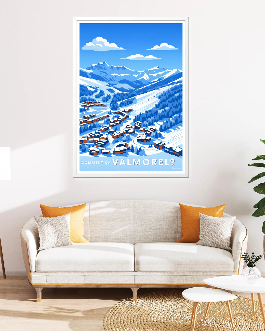 Affiche Valmorel - Comment ça va le moral ?