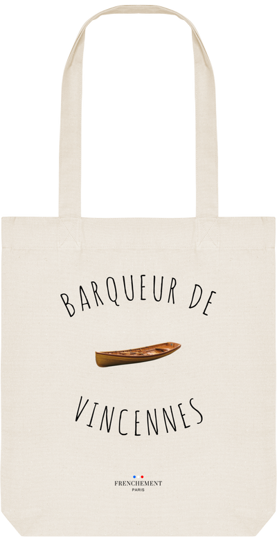 BARQUEUR DE VINCENNES | TOTE BAG BIO - Frenchement