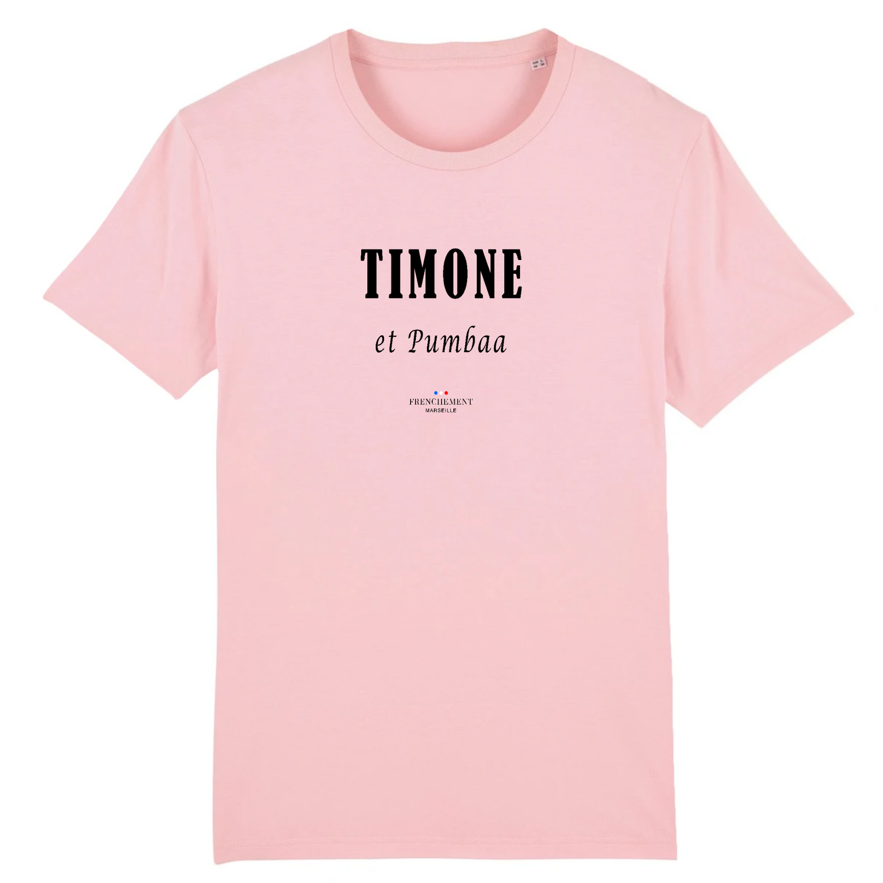 Timone et Pumbaa T-shirt Homme Bio – Frenchement